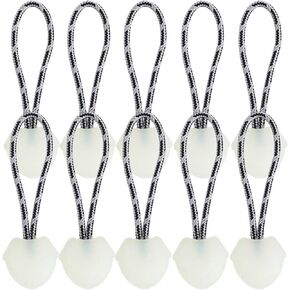 Trail Markers 60pcs Glow in Dark Zipper Pulls Luggage Tag Handle for Backpack Travel Suitcase Bag Night Safety Marker Cord Rope Extender Accessories in Kuwait