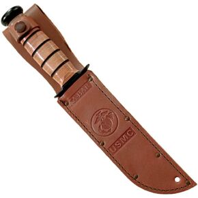 KA-BAR Full Size US Marine Corps Fighting Knife, Straight in Kuwait