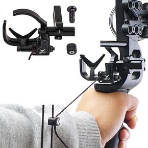 Drop Away Arrow Rest - Upgrade Archery Rest for Compound Bow Metal Adjustment Black Recurve Fall Away Arrow Rest Right Hand Hunting Target Shooting (Upgrade Rest) in Saudi Arabia