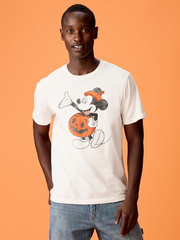 تي شيرت برسومات ديزني Old Navy x Disney للبالغين - يقطين in Kuwait