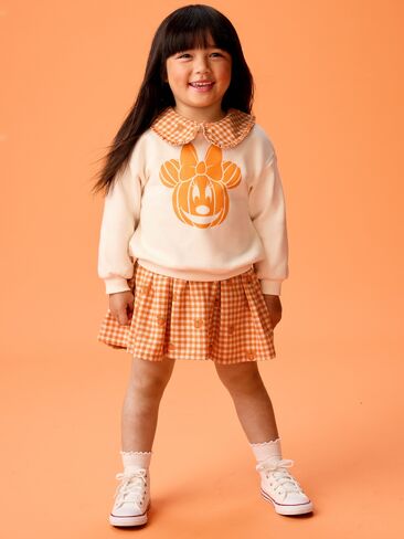 Old Navy Old Navy x Disney Minnie Mouse Sweatshirt for Toddler Girls - Creme De La Creme in Kuwait