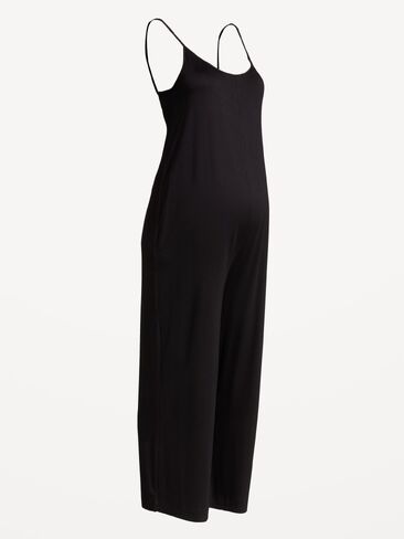 Old Navy Maternity Sunday Sleep Knit Jersey Jumpsuit - Black Jack in Kuwait