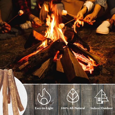 Fatwood Fire Starter Sticks 10lb Box - Indoor or Outdoor 100% All Natural Pine Fire Starters for Campfires, Fireplace, Firepit, Wood Stove, or BBQ Grill - Kindling Wood Firewood Lighter by Pure Garden in Kuwait