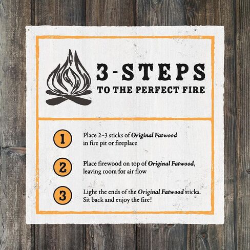 Fatwood Fire Starter Sticks 10lb Box - Indoor or Outdoor 100% All Natural Pine Fire Starters for Campfires, Fireplace, Firepit, Wood Stove, or BBQ Grill - Kindling Wood Firewood Lighter by Pure Garden in Kuwait