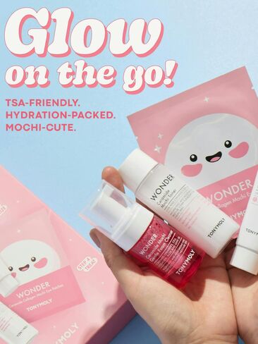 Old Navy Tony Moly Wonder Ceramide Mochi Essentials Kit - Clear in Kuwait