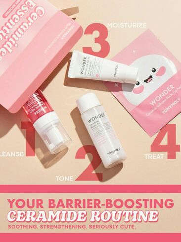Old Navy Tony Moly Wonder Ceramide Mochi Essentials Kit - Clear in Kuwait