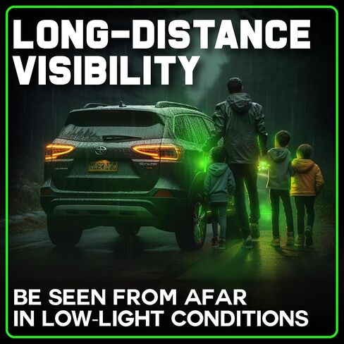 PartySticks Emergency Glow Sticks - 12 Ultra Bright Individually Wrapped Military Grade Chem Lights - 12 Hour Bulk Tactical Light Sticks for Survival Gear, Camping, and Power Outages in Saudi Arabia