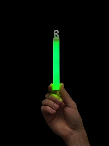 Cyalume Glow Sticks Military Grade Lightstick - Premium Green 6" SnapLight Emergency Chemical Light Stick with 12 Hour Duration , 10 Pack in Saudi Arabia