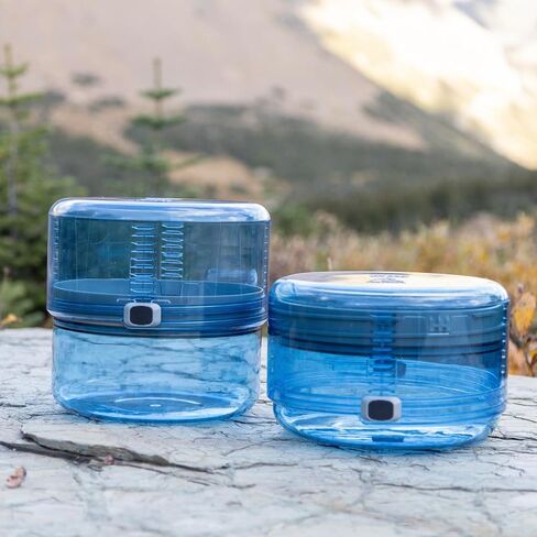 BearVault BV ONE Adjustable Bear Canister for Backpacking and Camping, Expandable & Collapsible Bear Resistant Food Storage, 1-4+ Day Capacity in Saudi Arabia