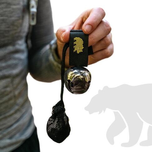 Coghlan's Magnetic Bear Bell with Silencer - Hiking Safety Gear for Wildlife Alert in Saudi Arabia