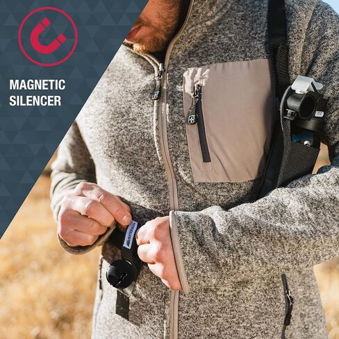 Sabre Frontiersman MAX Bear Spray & Mountain Lion Deterrent, Holster, Bell Kit – 40‑Foot Range, Max Strength 2% Major Capsaicinoids, EPA‑Registered, Self Defense for Hiking, Camping & Hunting, 7.9 oz in Kuwait