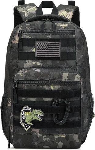 Kids Tactical Backpack Army Molle Bookbag Military Boys Backpack | for School, Outdoor, Camping in Saudi Arabia