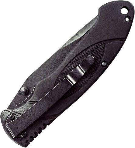Smith & Wesson Extreme Ops SWA25 7.8in High Carbon S.S. Folding Knife with 3.3in Clip Point Blade and Aluminum Handle for Outdoor, Tactical, Survival and EDC in Kuwait