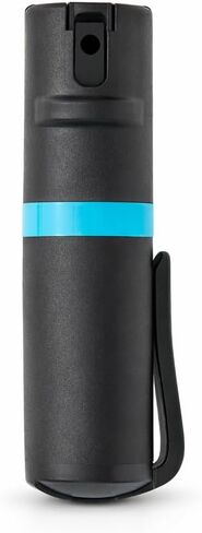 POM Pepper Spray Pocket Clip, Quick Flip Top Safety, Maximum Strength OC Formula with UV Marking Dye, Safe Compact and Tactical Design for Everyday Carry, 25 Bursts, 10 ft Range, 0.5 fl oz in Kuwait