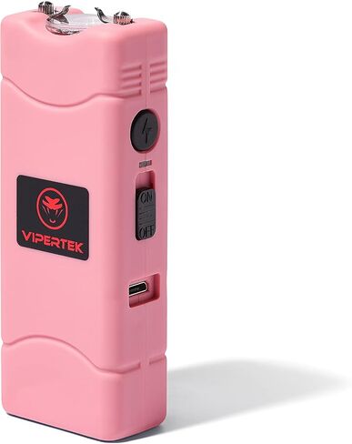 VIPERTEK VTS-881 Micro Stun Gun for Self Defense Rechargeable with LED Flashlight in Kuwait