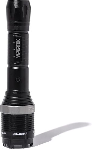 VIPERTEK VTS-T01 Aluminum Stun Gun for Self Defense Rechargeable with LED Flashlight in Kuwait