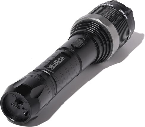 VIPERTEK VTS-T01 Aluminum Stun Gun for Self Defense Rechargeable with LED Flashlight in Kuwait