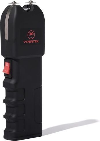 VIPERTEK VTS-989 Stun Gun for Self Defense Rechargeable with LED Flashlight in Kuwait
