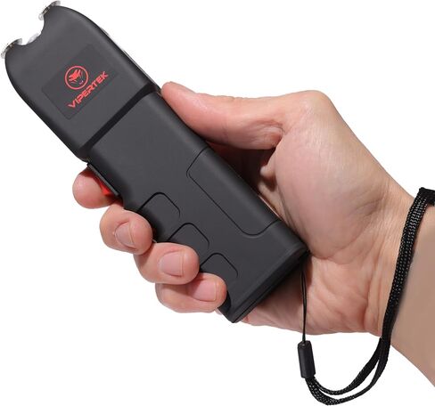 VIPERTEK VTS-989 Stun Gun for Self Defense Rechargeable with LED Flashlight in Kuwait
