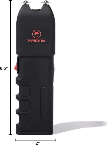 VIPERTEK VTS-989 Stun Gun for Self Defense Rechargeable with LED Flashlight in Kuwait