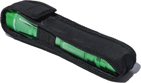 VIPERTEK VTS-T03 Aluminum Stun Gun for Self Defense Rechargeable with LED Flashlight, Green in Kuwait