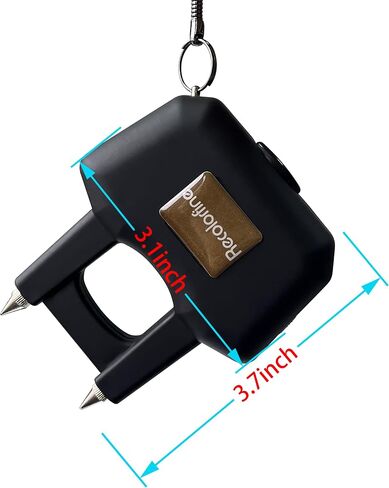 RECOLORFINE Stun Gun with Safety Switch for Men for Women Self Defense,Rechargeable Stun Guns in Saudi Arabia