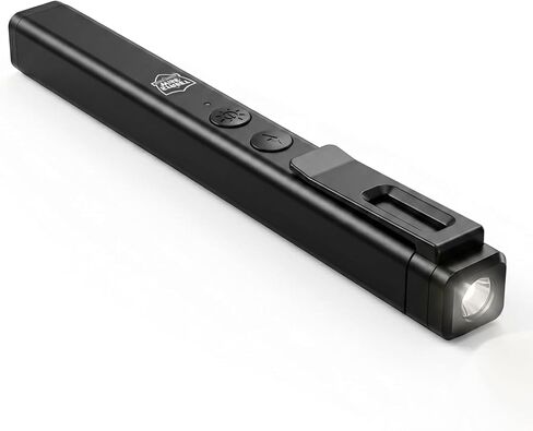 Streetwise Pain Pen 25,000,000 Volts Stun Gun for Self Protection - Tactical Stun Pen for Women and Men, USB Rechargeable, Battery Indicator, Durable Clip, Compact and Concealable for Protection in Saudi Arabia