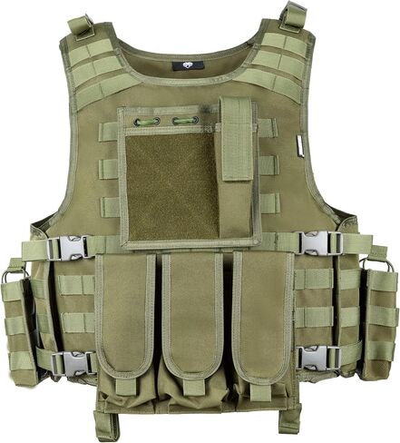Tactical Airsoft Vest Adjustable Modular Paintball Vest in Saudi Arabia