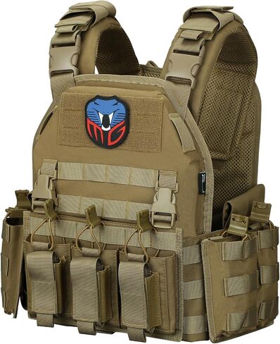 Tactical Vest Molle Airsoft Vest for Men in Saudi Arabia