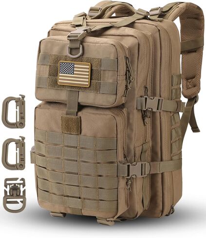 Hannibal Tactical MOLLE Assault Backpack, Tactical Backpack Military Army Camping Rucksack in Saudi Arabia