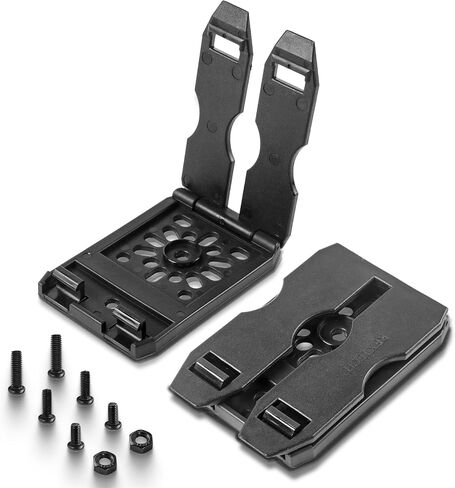 ملحقات REXTECH Molle للسترات والصعق الكهربائي والحافظات ومحول Molle مقاس 3 بوصات | ترقية الإدخال المنحني لسهولة الاستخدام بيد واحدة، توافق واسع للحافظات، يتضمن أدوات التثبيت (6 براغي، 2 صواميل) in Kuwait