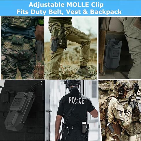Tactical Tourniquet Holder for CAT GEN 7 or Older,MOLLE Holster with QLS Adapter, Quick Access Pouch for Police, EMT, Security, Outdoor & Survival Use,Fits Duty Belt, Vest, or Backpack in Saudi Arabia