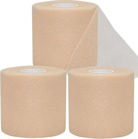 ADMITRY Athletic Tape,5 Pack White Sports Tape | Very Strong No Sticky Residue Wrist Ankle Tape for Gymnastics Boxing Lacrosse Climbing Hockey Bat in Saudi Arabia