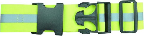 Endura Max Reflectives Reflective Elastic Belt or Sash, Military Heritage Style Glow Belt, Running Walking Motorcycling, Adjustable (Lime Green Ultralight, Regular) in Saudi Arabia