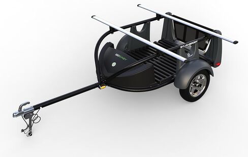 GO Easy Essential Trailer for Kayaks, Bikes, ebikes, SUPs & More | Hitch Trailer for Cars & Trucks in Kuwait