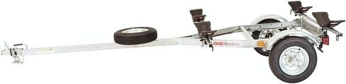 Malone MPG464-LBM MicroSport LowBed 2 Kayak Trailer with 2 MegaWing Kayak Carriers & Spare Tire | 20' / 800 lbs Load Capacity | Fully Submersible | 22" Crossbar to Ground Clearance | 2 MegaWing Kayak Carriers & Spare Tire, 20' / 800 lbs Load Capacity, Ful in Saudi Arabia