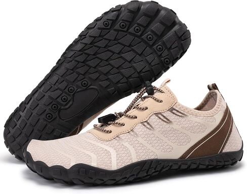 Barefoot Shoes Women Men Footwear,Wide Toe Box River Pool Beach Water Shoes | Comfortable & Non-Slip Barefoot Vitality Shoe,Zero Drop Women's Athletic Sneakers for Hiking Walking Running Swimming Boating in Saudi Arabia