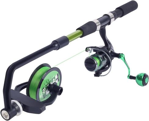 Fishing Line Spooler, Adjustable line Winder,No Line Twist, Portable for Casting & Spinning and Trolling Reel in Saudi Arabia