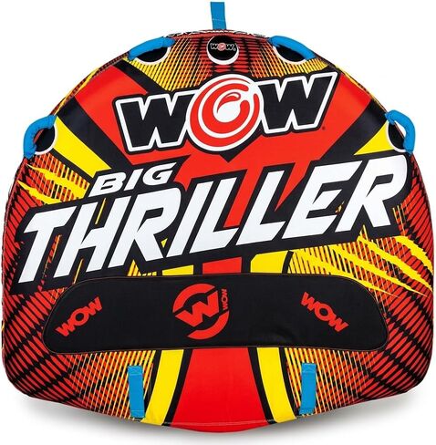Wow Sports Thriller Towable Deck Tube for Boating Adults, Tubing Boat Inflatable for Water Sports in Kuwait