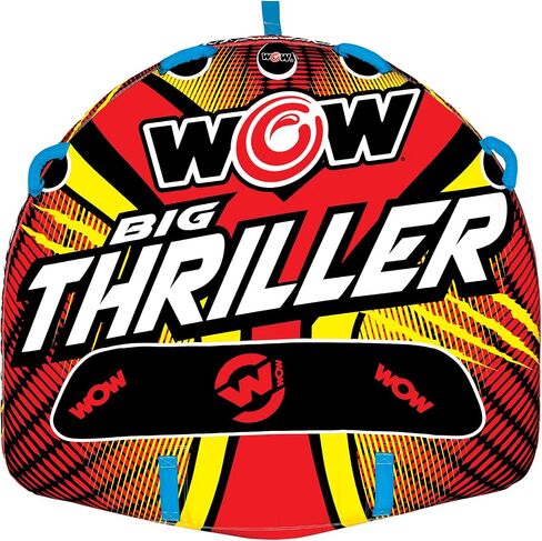 Wow Sports Thriller Towable Deck Tube for Boating Adults, Tubing Boat Inflatable for Water Sports in Kuwait