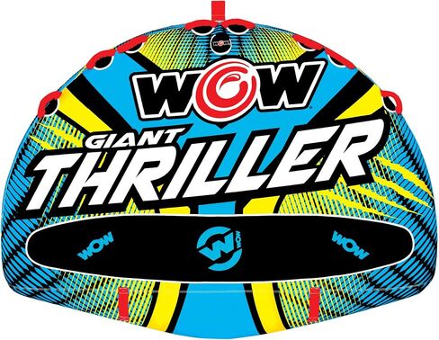 Wow Sports Thriller Towable Deck Tube for Boating Adults, Tubing Boat Inflatable for Water Sports in Kuwait