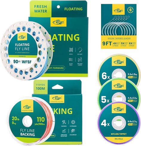 SF Floating WF Fly Fishing Line with Two Welded Loops Freshwater in Saudi Arabia