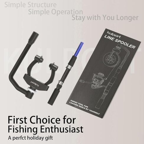 Fishing Line Spooler, No Line Twist, Adjustable line Winder, Portable for Spinning & Casting and Trolling Reel in Saudi Arabia