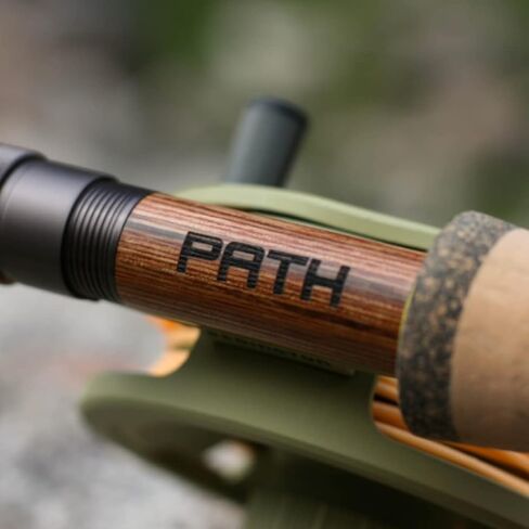 Redington Path Fly Fishing Rod with Tube, 9'0" 4 Pieces, Medium Fast Action Freshwater Fly Rod, Case Included in Kuwait