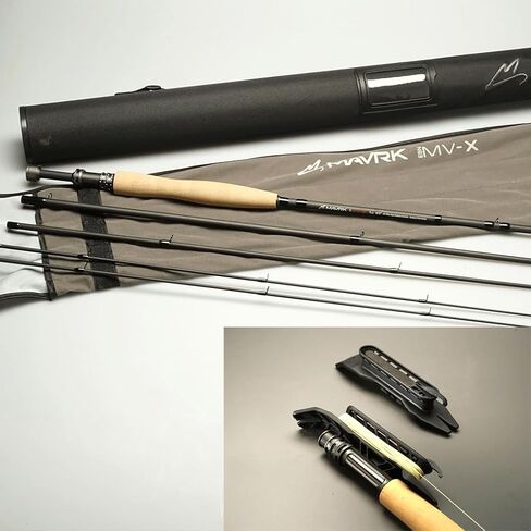 Fly Fishing Ultra-Light Euro Nymph Combo Package, MV-X Rod, Stinger Comp Reel, Tracer 62 Line/Leader System in Saudi Arabia