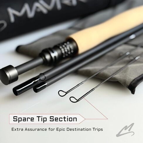 Fly Fishing Ultra-Light Euro Nymph Combo Package, MV-X Rod, Stinger Comp Reel, Tracer 62 Line/Leader System in Saudi Arabia