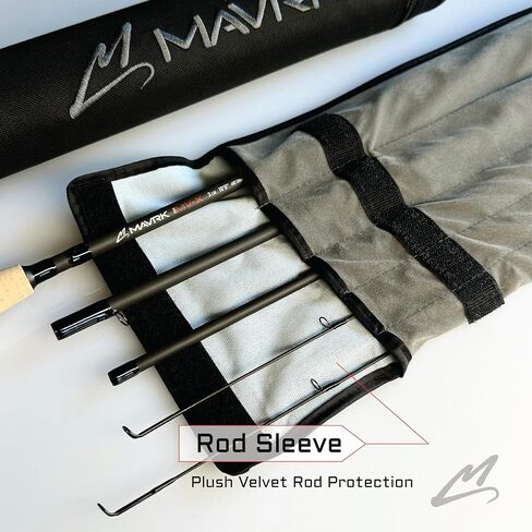 Fly Fishing Ultra-Light Euro Nymph Combo Package, MV-X Rod, Stinger Comp Reel, Tracer 62 Line/Leader System in Saudi Arabia