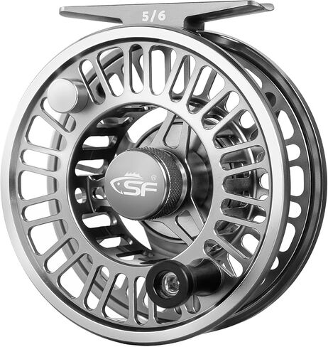 SF SF-003 Pro Fly Fishing Reel for Freshwater,CNC Precision Machining Process,Mid Arbor Design,Smooth Drag System,Lightweight Aluminum Body in Saudi Arabia