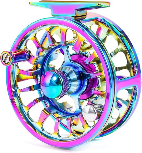 Sougayilang Fly Fishing Reel, Size 5/6,7/8 CNC-Machined Aluminum Alloy Fly Reel,Powerful Lightweight Fly Reels for Trout Fishing in Saudi Arabia