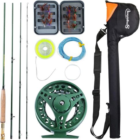 Sougayilang Saltwater Freshwater Fly Fishing Rod with Reel Combo Kit in Saudi Arabia